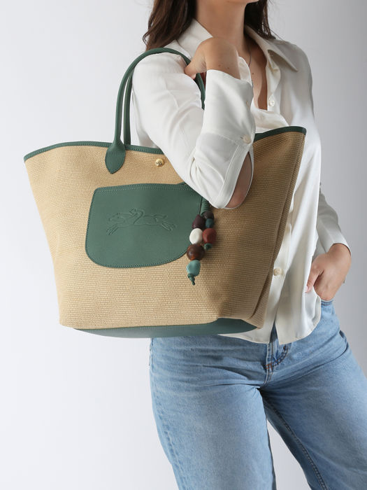 Longchamp Le panier pliage perles Longchamp Groen